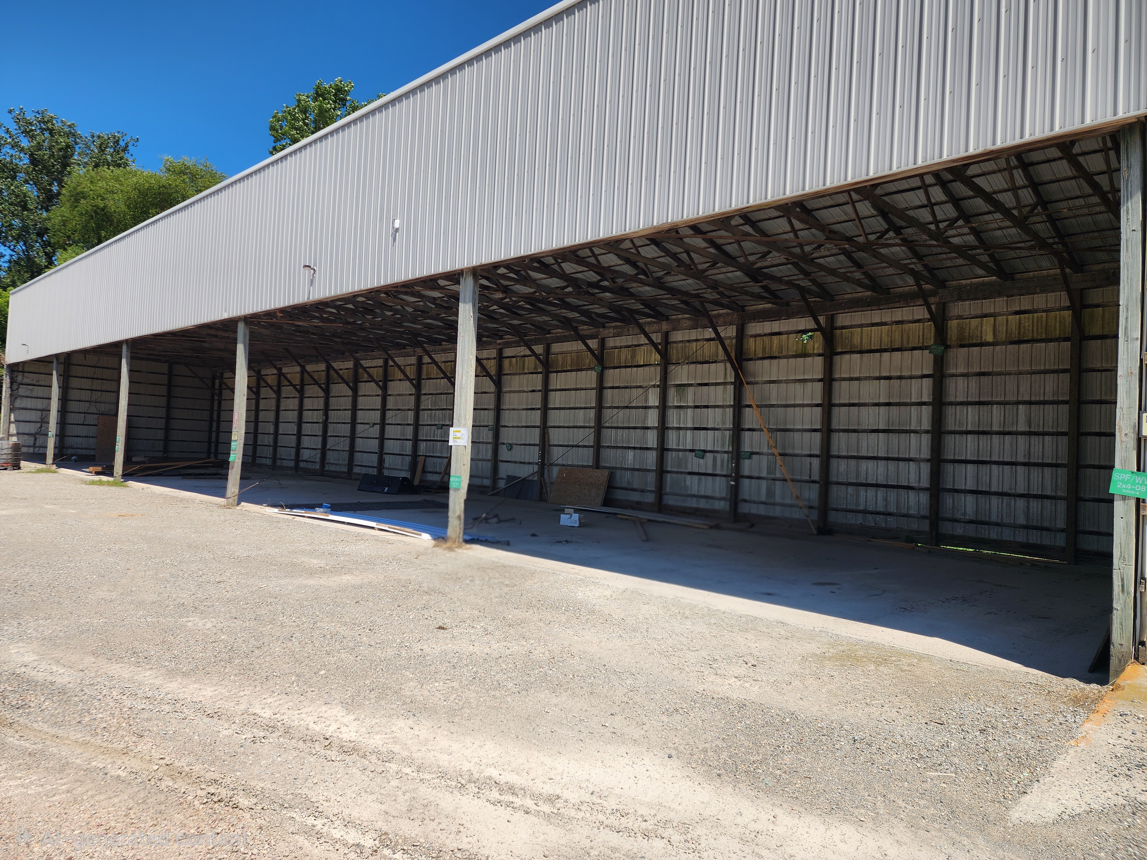 Partial Covered Storage